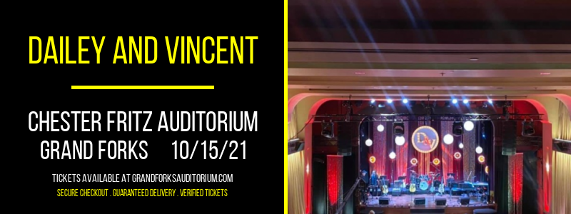 Dailey and Vincent at Chester Fritz Auditorium tickets Dailey and Vincent at Chester Fritz Auditorium