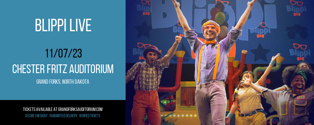 Blippi Live at Chester Fritz Auditorium