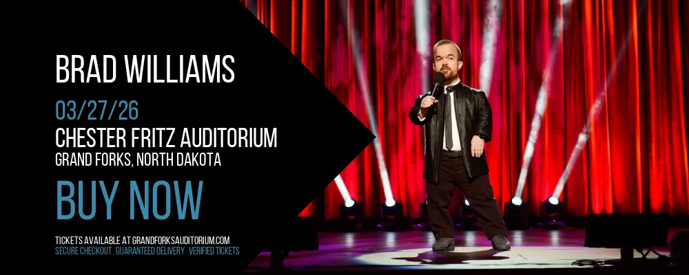 Brad Williams at Chester Fritz Auditorium