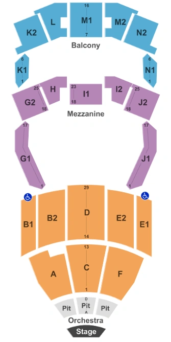 chester fritz auditorium seating chart
