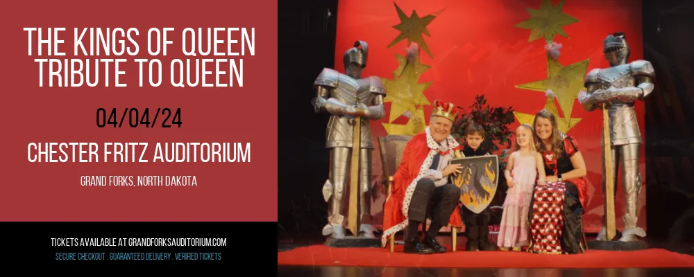 The Kings of Queen - Tribute To Queen at Chester Fritz Auditorium
