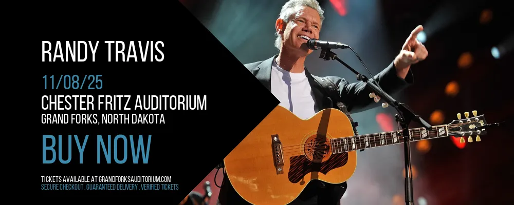 Randy Travis at Chester Fritz Auditorium