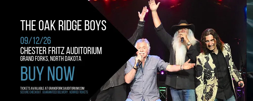 The Oak Ridge Boys at Chester Fritz Auditorium